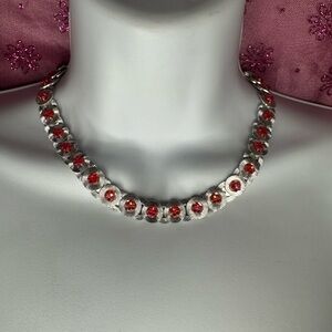 Floral Coin Neckalce